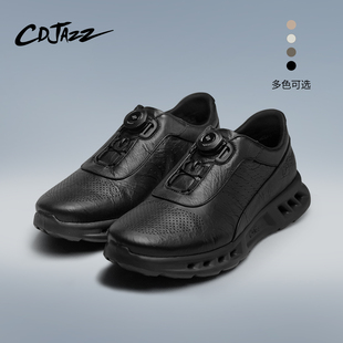 透气休闲鞋 夏季 CDJAZZ卡地爵士男鞋 轻量镂空跑步鞋 防刺穿系列