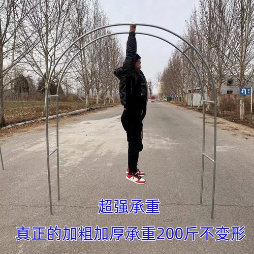 铁艺加厚花园25mm镀锌钢管拱形门