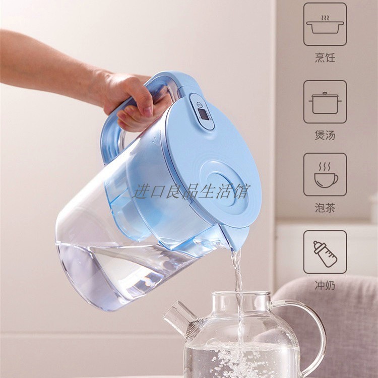 意大利Laica莱卡滤水壶家用净水器自来水过滤芯大容量净水壶3.5L