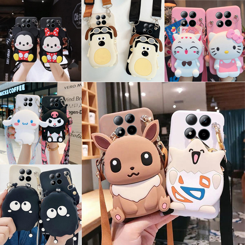 零钱包适用于小米红米Note15手机壳软壳红米note15pro+手机套可爱软壳RedmiNote15Pro保护壳学生立体后盖女软