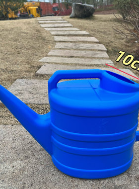 新料大进水口加厚园艺洒水壶菜园浇花壶无盖淋水壶厂房工地浇水壶