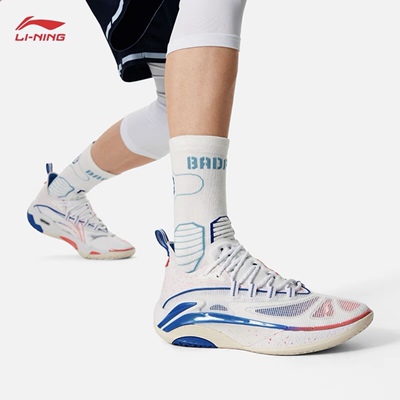 李宁篮球鞋2025新款追猎1 Super男超䨻回弹篮球专业比赛鞋ABFV007