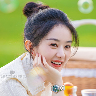 三分野吴倩向园同款耳环小红心红色爱心时尚气质精致耳钉耳饰女