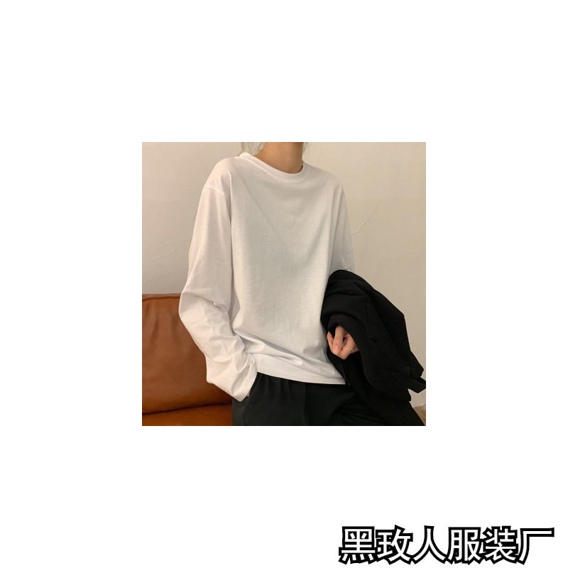 白色打底衫女春秋2025新款韩T恤