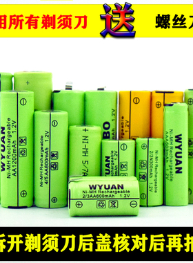 适用于飞科剃须刀FS339 FS812 FS607 FS363 FS325充电WYUAN电池