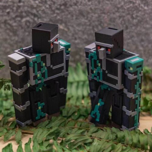 我的世界铁傀儡村民关节可动人偶模型摆件手办3D打印爆款儿童玩