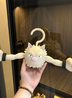 宝可梦火爆猴衣架创意衣架火爆猴小智宝可梦火爆猴