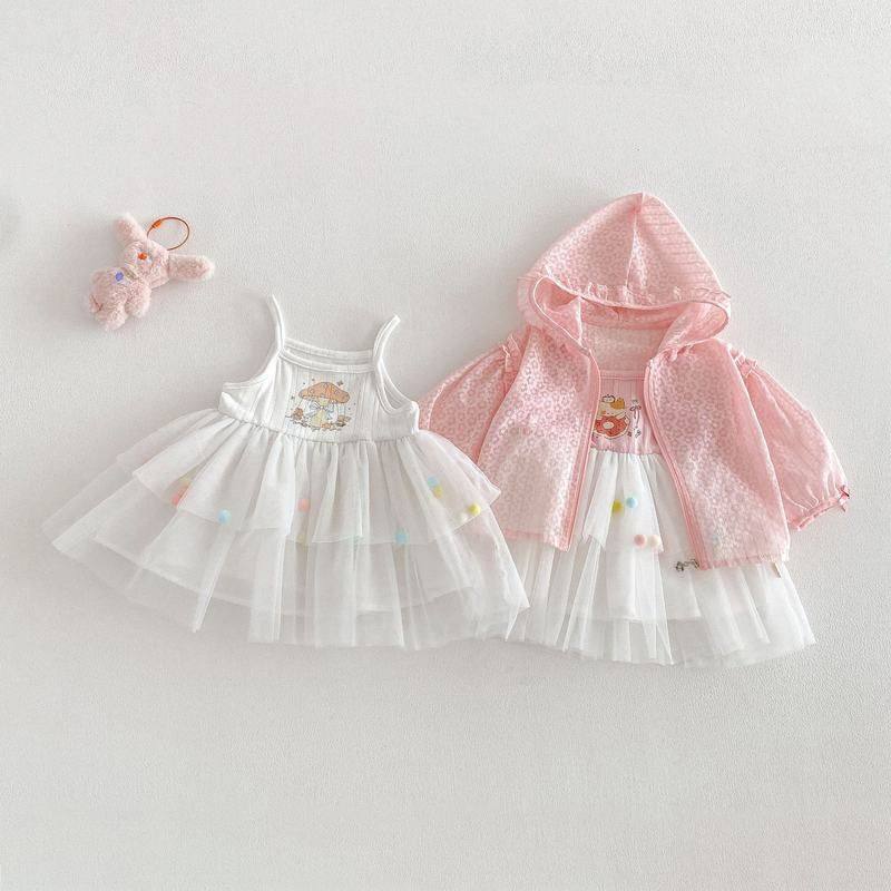 潮公主裙吊带裙卡通洋气宝宝2026网纱儿童女童新款蛋糕裙春季韩版,童装/婴儿装/亲子装,连衣裙,淘宝优惠券,粉丝福利购,淘宝优惠卷