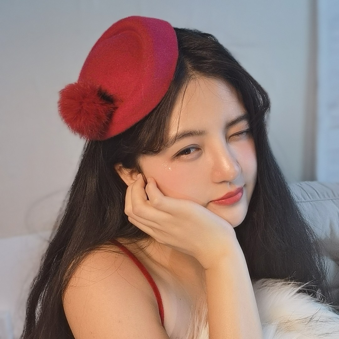 甜美蝴蝶结发卡小帽子