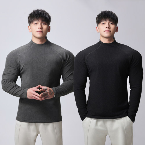 gymdog长袖保暖德绒基础打底