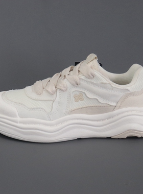 安踏女鞋熔岩蛋糕夏款轻便透气时尚百搭低帮休闲运动鞋122428060