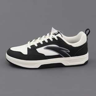 安踏女板鞋轻便透气防滑耐磨时尚低帮运动休闲鞋滑板鞋122348011