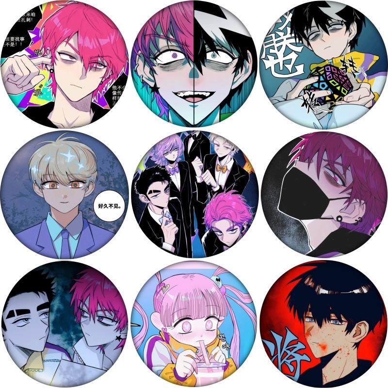 戎徽章一中书包硬核cos星野二次元呆萌漫画吧唧胸针