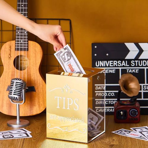 亚克力捐款盒小费盒意见箱