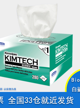 34155 低尘擦纸 小号单层 11*21cm 白色 实验室用 Kimberly金佰利