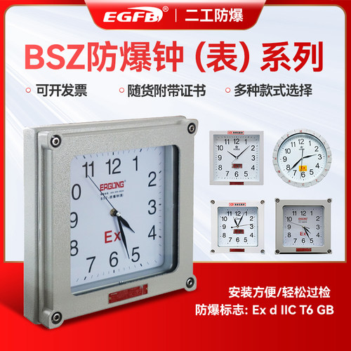 壁挂式防爆石英钟二工品牌