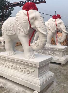 庭院风水象大理石别墅庭院镇宅