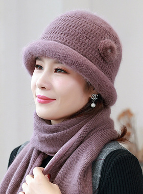 帽子女针织保暖毛线秋冬帽