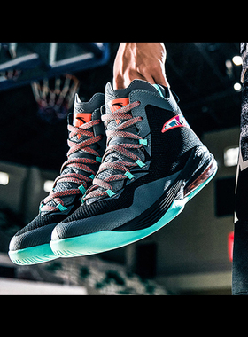 安踏篮球鞋男高帮运动鞋男汤普森kt5 毒液水泥克星4要疯3全明星