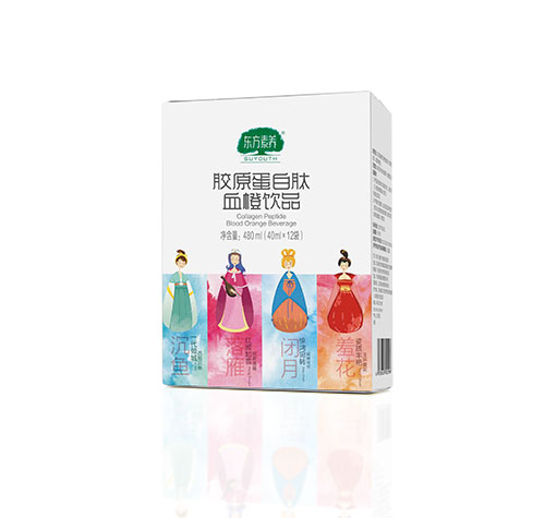 三生 御坊堂 生命健 东方素养胶原蛋白肽血橙饮品