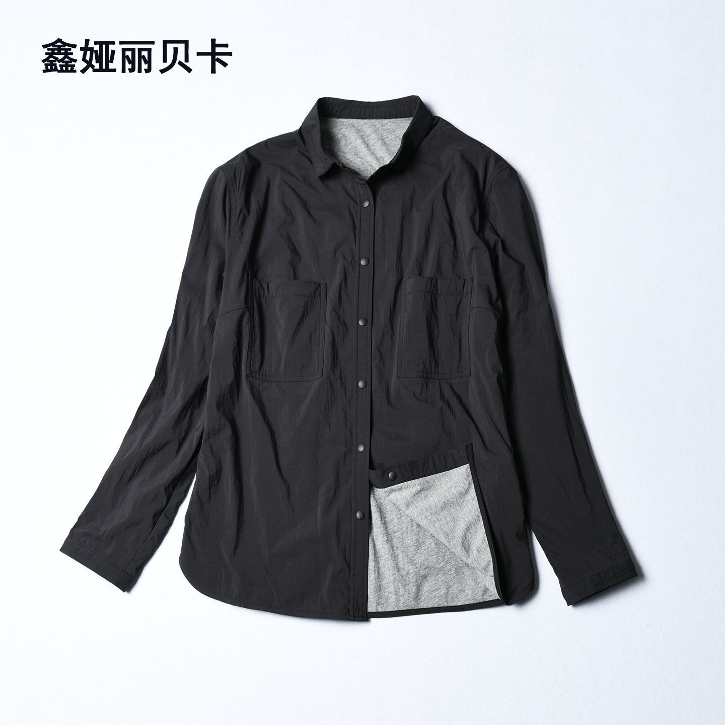 丽贝卡修身衬衫外套女上衣