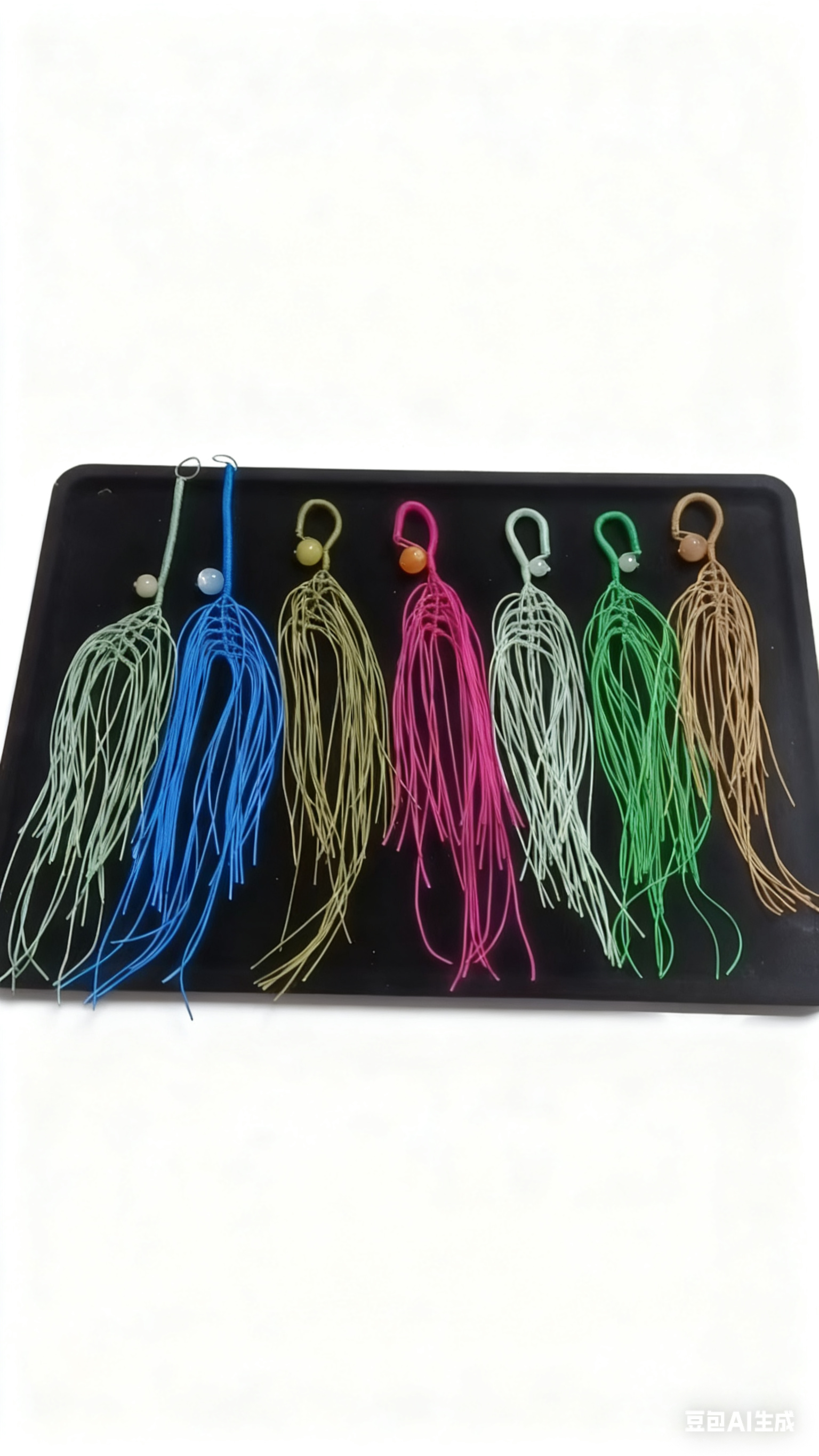 活扣 无患子柿子核菩提葡萄串珠挂绳挂车挂编绳手机链钥匙扣