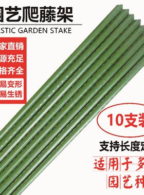 爬藤架阳台户外葡萄支架包塑钢管月季花架种菜架豆角黄瓜攀爬杆