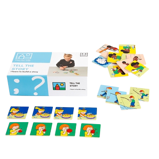 贝乐多toysforlife排序讲故事 逻辑训练卡片配对儿童语言表达玩具