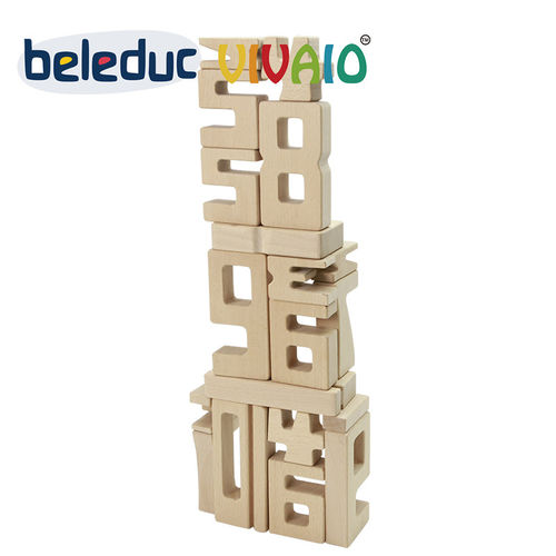 贝乐多数学启蒙积木1-10数字块