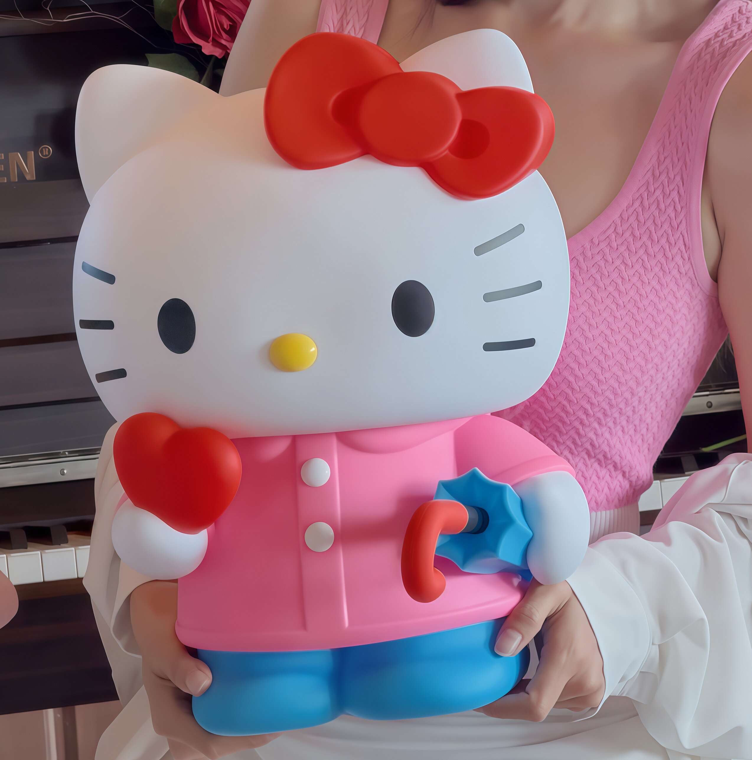 HelloKitty凯蒂猫手办摆件可爱公仔桌面装饰品礼物送生日礼物