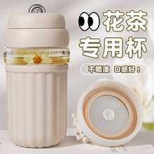 草莓生活泡茶杯2025新款女生高颜值玻璃杯子茶杯女士个人专用水杯