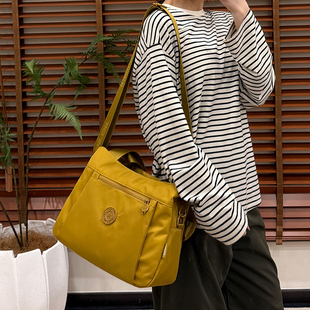 大包包女新款托特包时尚多功能单肩斜挎女包上班通勤牛津布电脑包