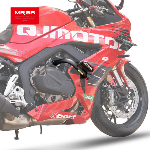 MRBR适用钱江赛800护杠竞技防摔杠800RS保险杠排气防摔棒改装配件