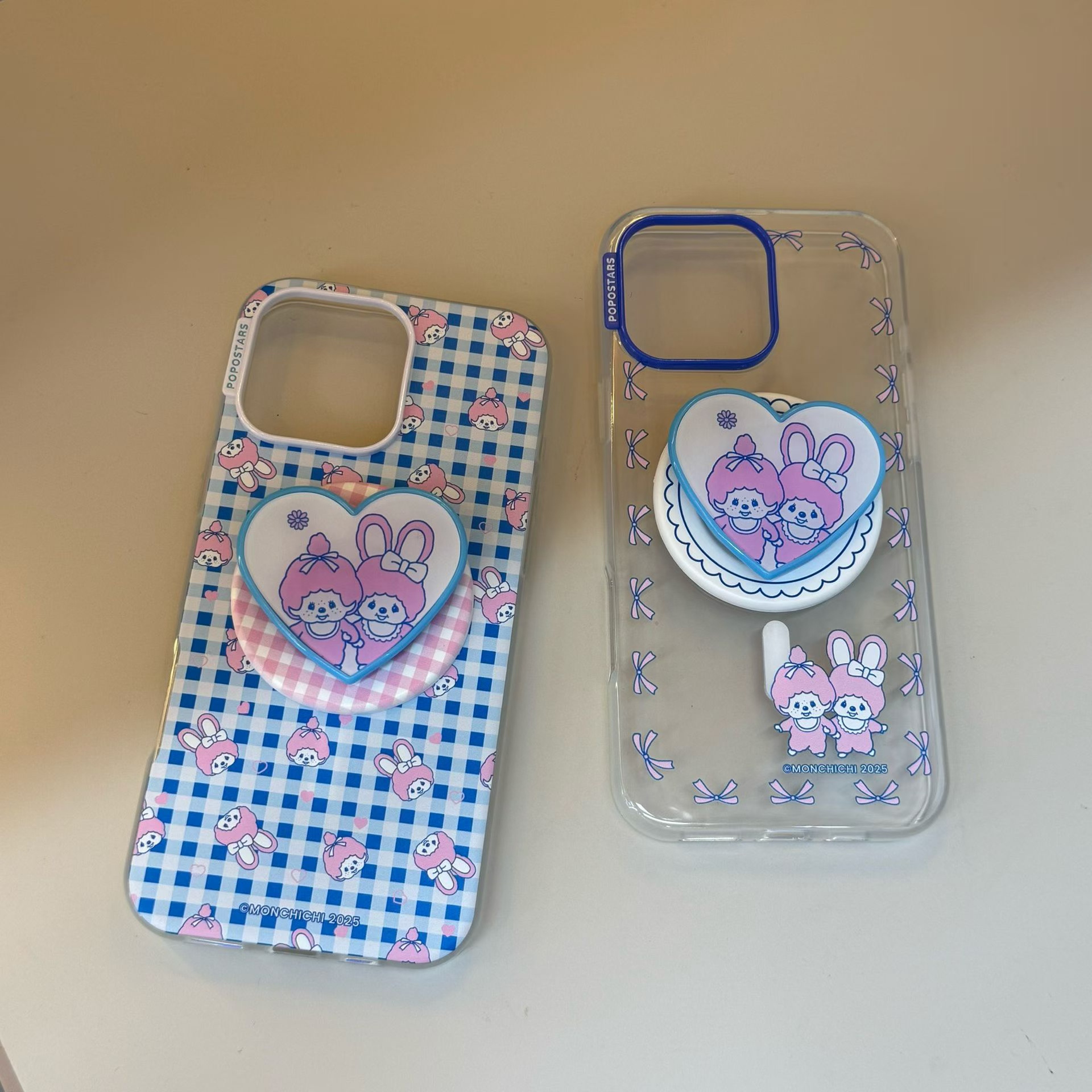 泡泡骚通用手机气囊支架啪嗒磁吸支架可伸缩适配popsockets蒙奇奇