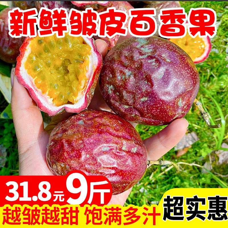 百香果鲜果微瑕疵大果奶茶专用10