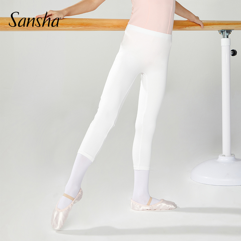 sansha法国三沙儿童紧身裤芭蕾舞