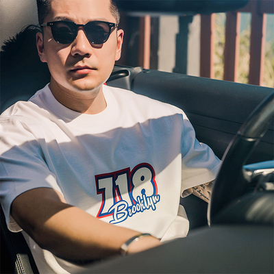 重磅厚实原创自制短袖圆领T恤