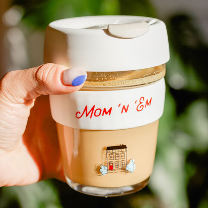 keepcup玻璃咖啡杯水杯便携式外带夏季冰美式咖啡杯子高颜值送礼