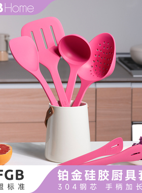 OTB食品级硅胶锅铲家用炒菜铲子不伤锅不粘锅专用耐高温厨具套装