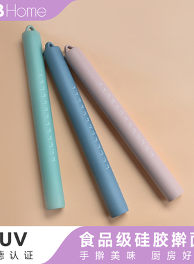 OTB擀面杖家用硅胶擀面皮烘焙工具不粘压面棍面粉棒厨房揉面器