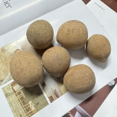 DIY幼儿园天然植物黑大帅挂件手工材料花纹木橘完整果壳干花装 饰