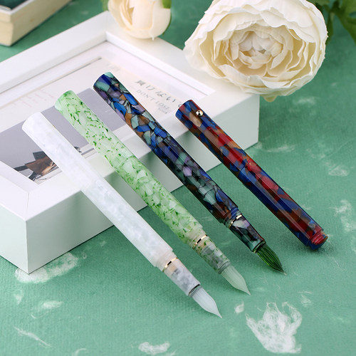 末匠钢笔花色树脂玻璃多用礼品