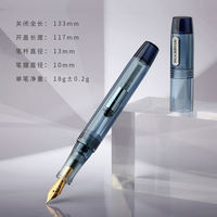 MoonMan C3 Transparent pen barrel, ink storage, rotating and ink absorption dual-purpose smooth ink fountain pen, resin gift pen thumbnail 7