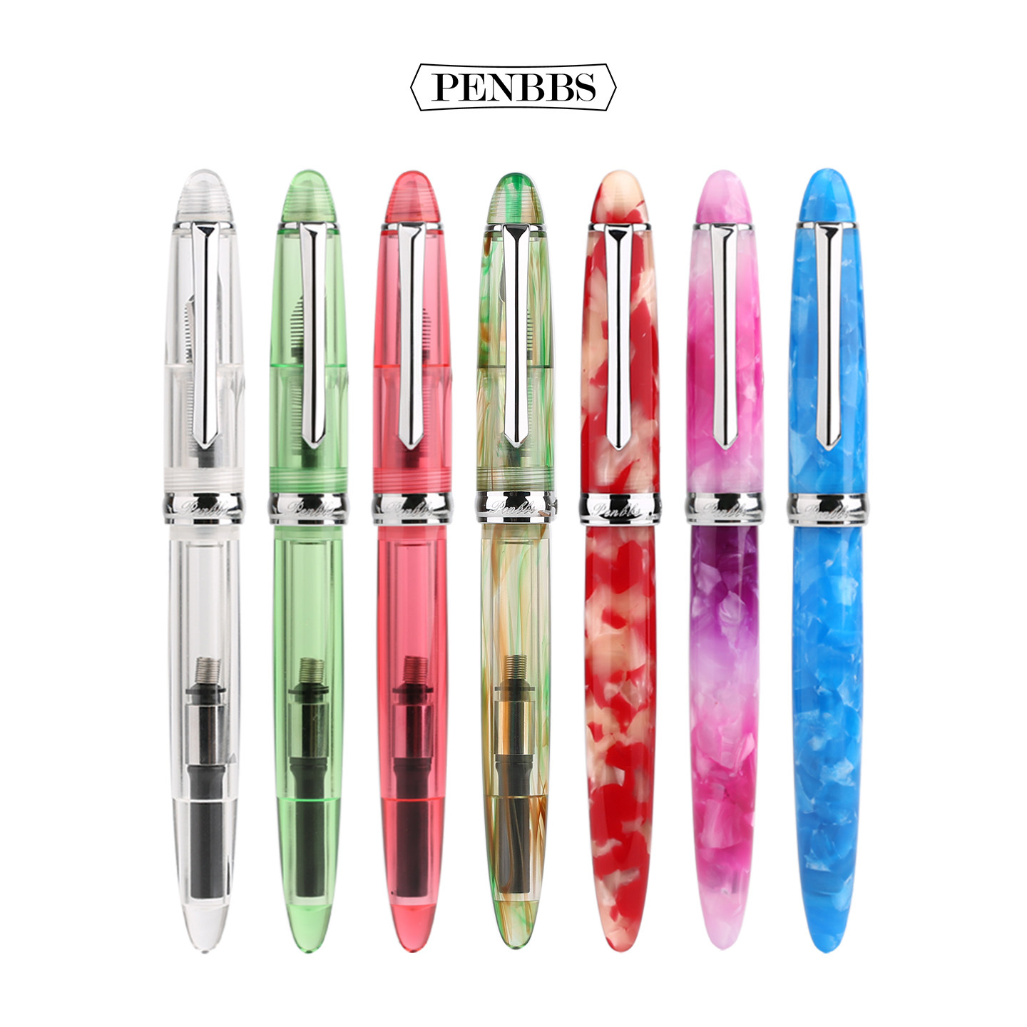 PENBBS大明尖练字铱金钢笔