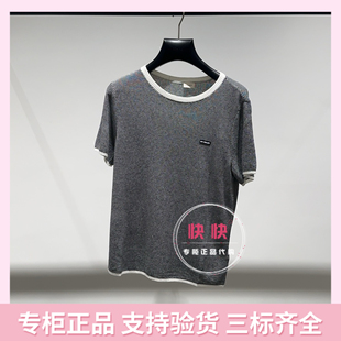 T恤短袖 纯色短袖 圆领棉质1MY103612F 2026春新款 欧时力国内代购