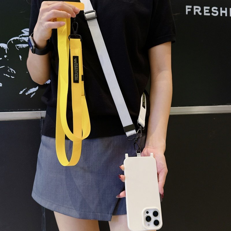 宽版斜跨手机挂绳长款挂脖高端带子不勒脖简约纯色可调节挂脖防丢,3C数码配件,手机挂件/手机链,淘宝优惠券,粉丝福利购,淘宝优惠卷