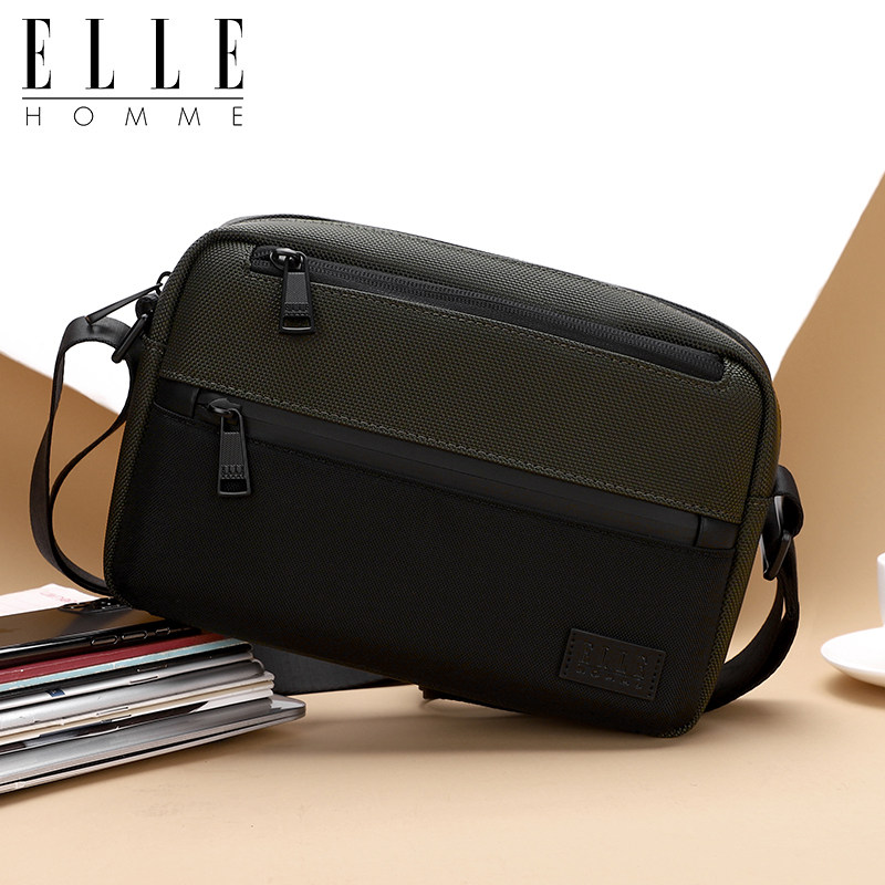 ELLE HOMME新款斜挎包商务休闲单肩包大容量男包简约时尚便携挎包,箱包皮具/热销女包/男包,男士包袋,淘宝优惠券,粉丝福利购,淘宝优惠卷
