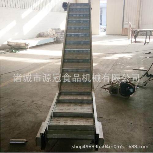 厂家供应网带式提升机 食品 货物不锈钢刮板式提升机哪家好