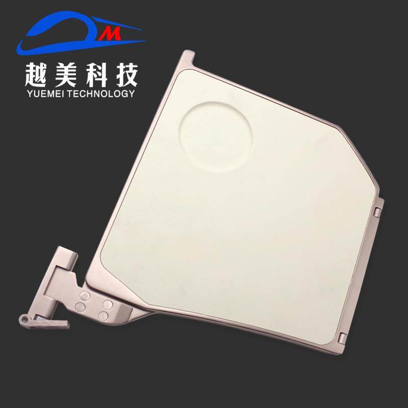 动车高铁一等座小桌板加工航空铝材质折叠桌板航空桌板昆山越美塑