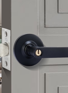 球锁门锁家用通用型替换球形锁改把手锁室内卧室房门锁老式圆锁